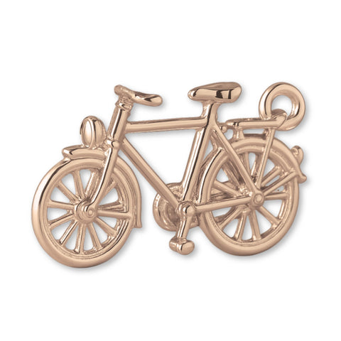 18ct Rose Gold - Vintage Bicycle Charm
