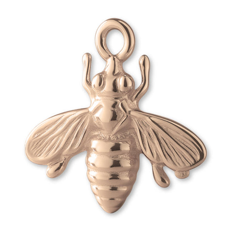18ct Rose Gold - Honey Bee Charm
