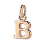 18ct Rose Gold - Petite Letter Charm