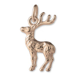 9ct Rose Gold - Forest Stag Charm