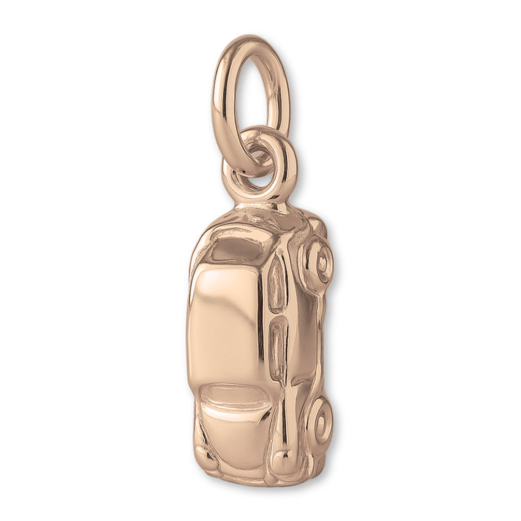9ct Rose Gold - VW Beetle Car Charm