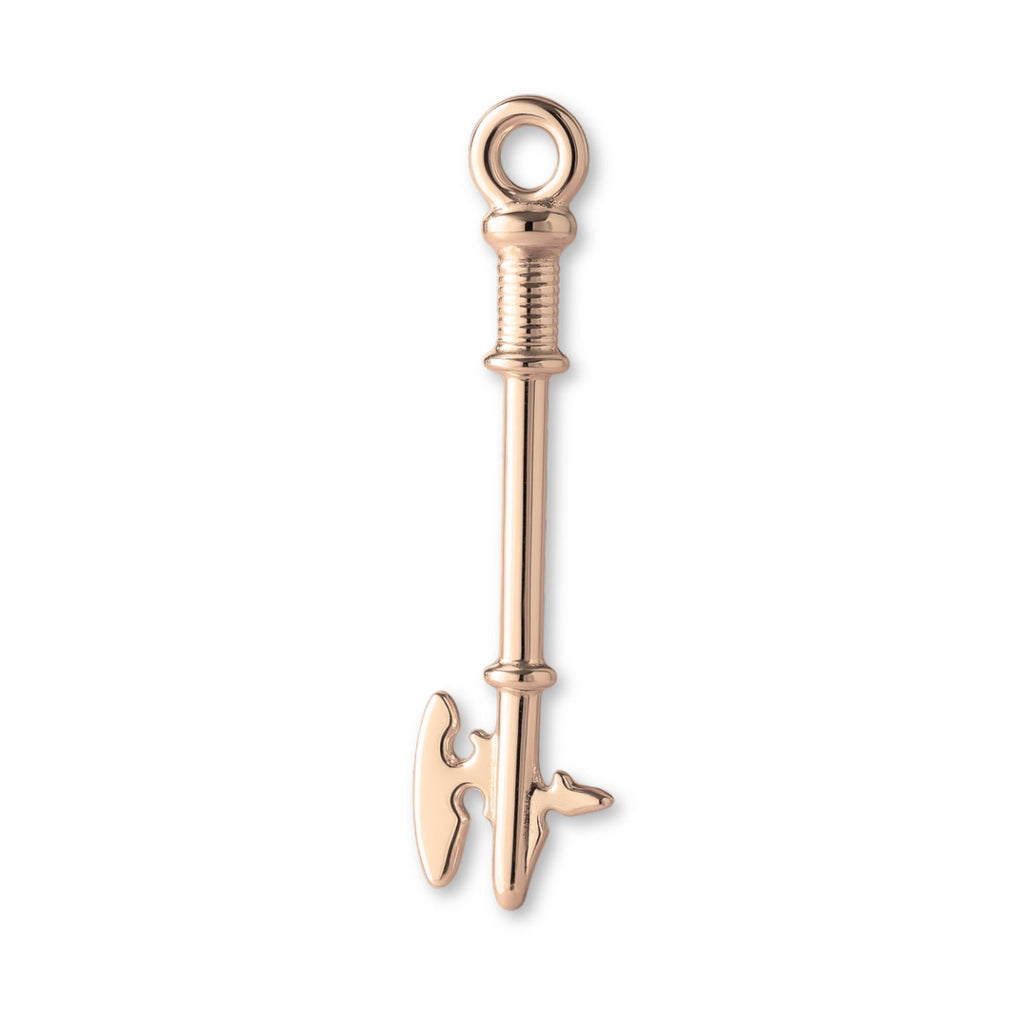 9ct Rose Gold - Halberd Axe Charm
