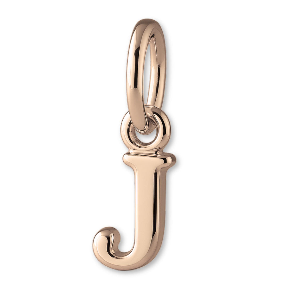 18ct Rose Gold - Petite Letter Charm