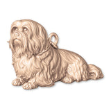 9ct Rose Gold - Havanese Dog Charm