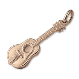18ct Rose Gold - Acoustic Guitar Charm