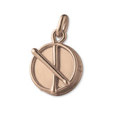 18ct Rose Gold - Parade Snare Drum Charm