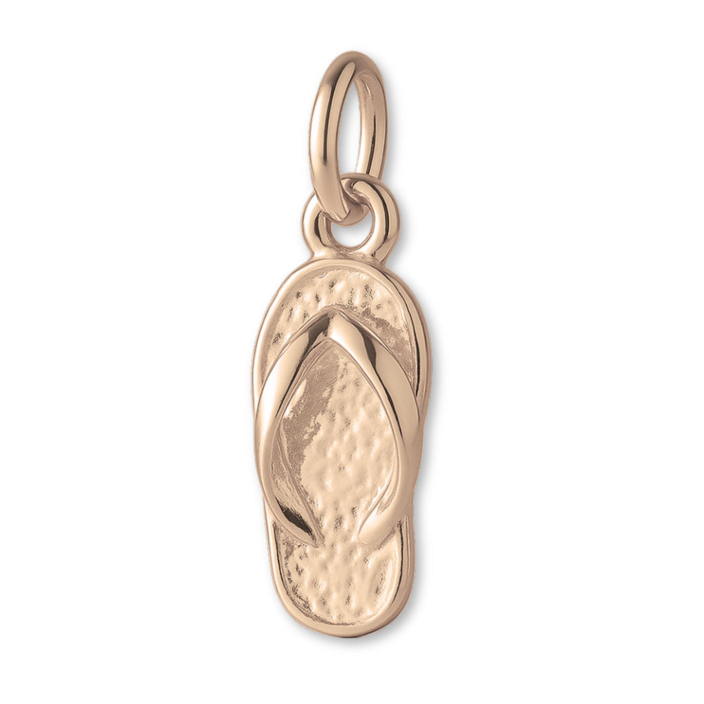 9ct Rose Gold - Flip Flip Thong Charm