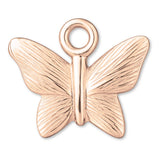 9ct Rose Gold - Dainty Butterfly Charm