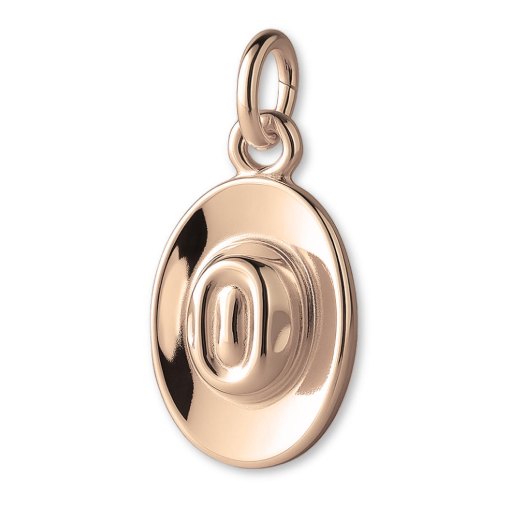 18ct Rose Gold - Diggers Hat Charm