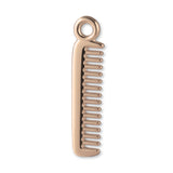 9ct Rose Gold - Barbers Comb Charm