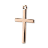18ct Rose Gold - Traditional Crucifix Charm