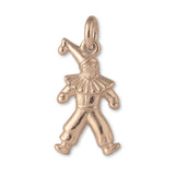 18ct Rose Gold - Ruffled Collar Clown Charm
