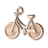 9ct Rose Gold - Mini Bicycle Charm
