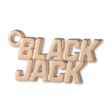 9ct Rose Gold - BLACK JACK Charm