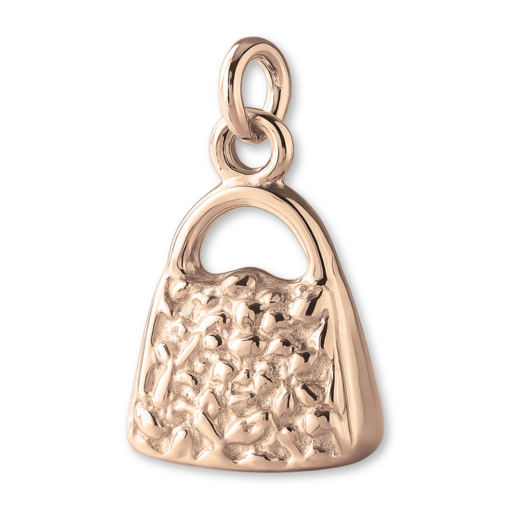 9ct Rose Gold - Ornate Purse Charm