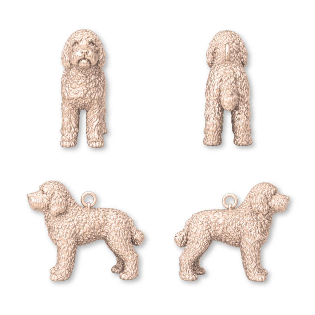 18ct Rose Gold - Custom Dog Charm