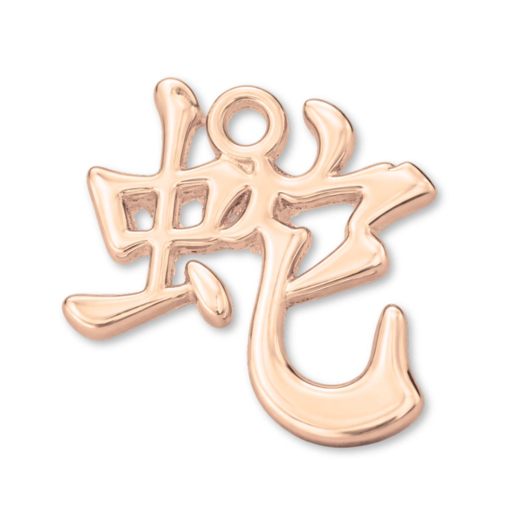 18ct Rose Gold - Snake Chinese Zodiac Charm