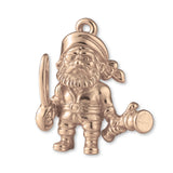 18ct Rose Gold - Pirate Buccaneer Charm