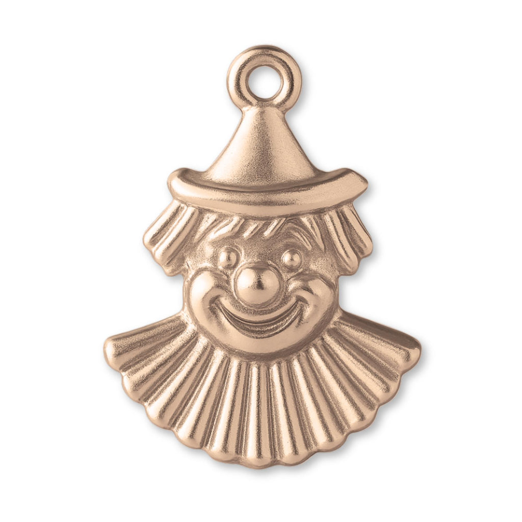 9ct Rose Gold - Carnival Clown Charm
