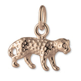 9ct Rose Gold - Asiatic Cheetah Charm