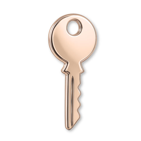 9ct Rose Gold - Classic House Key Charm