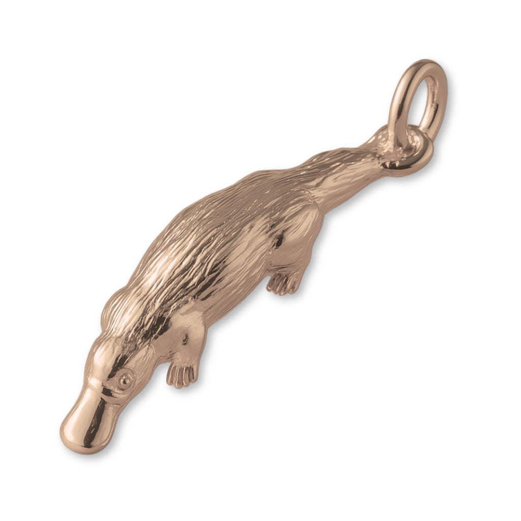 18ct Rose Gold - Australian Platypus Charm