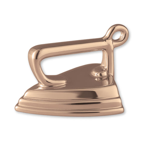 18ct Rose Gold - Vintage Iron Charm