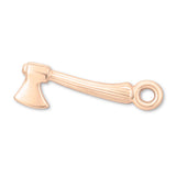 9ct Rose Gold - Camping Hatchet Charm