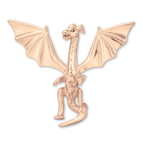9ct Rose Gold - Flying Dragon Charm