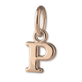 18ct Rose Gold - Petite Letter Charm