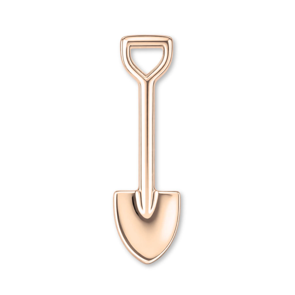 18ct Rose Gold - Garden Shovel Charm