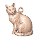 18ct Rose Gold - Siamese Cat Charm