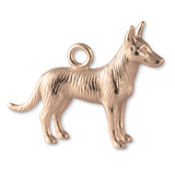9ct Rose Gold - Wild Dingo Charm