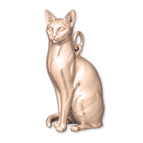 9ct Rose Gold - Singapura Cat Charm
