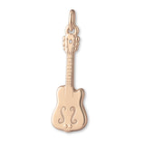 18ct Rose Gold - ES-335 Guitar Charm