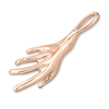 9ct Rose Gold - Single Hand Setting Charm