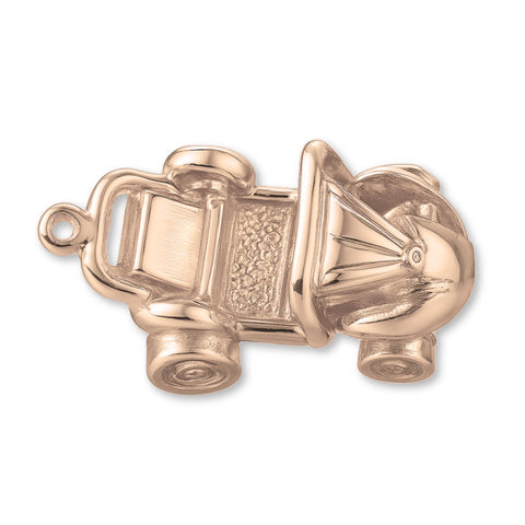 18ct Rose Gold - Vintage Beach Buggy Charm