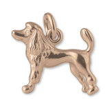 18ct Rose Gold - Groomed Poodle Dog Charm