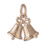 9ct Rose Gold - Christmas Jingle Bells Charm