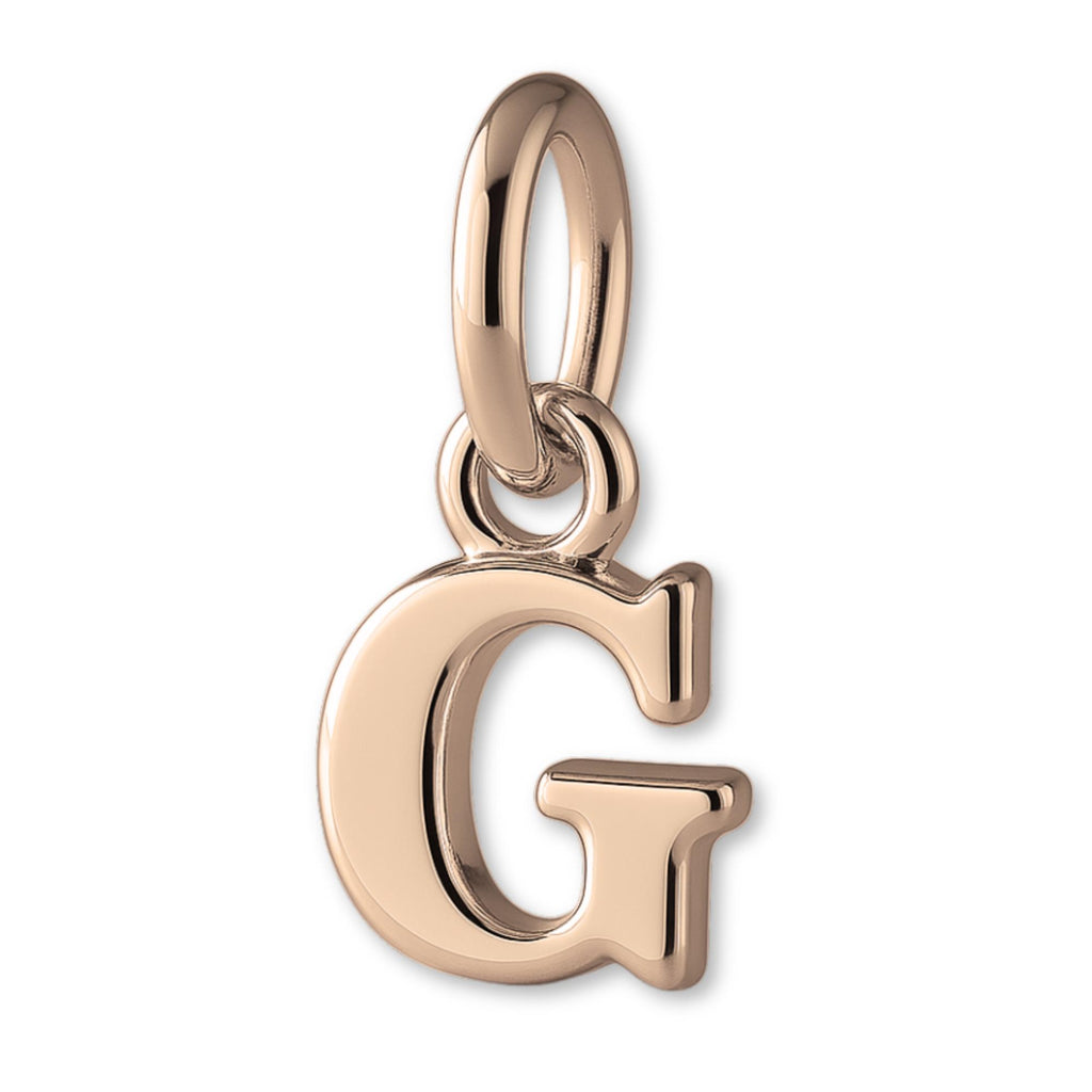 18ct Rose Gold - Petite Letter Charm