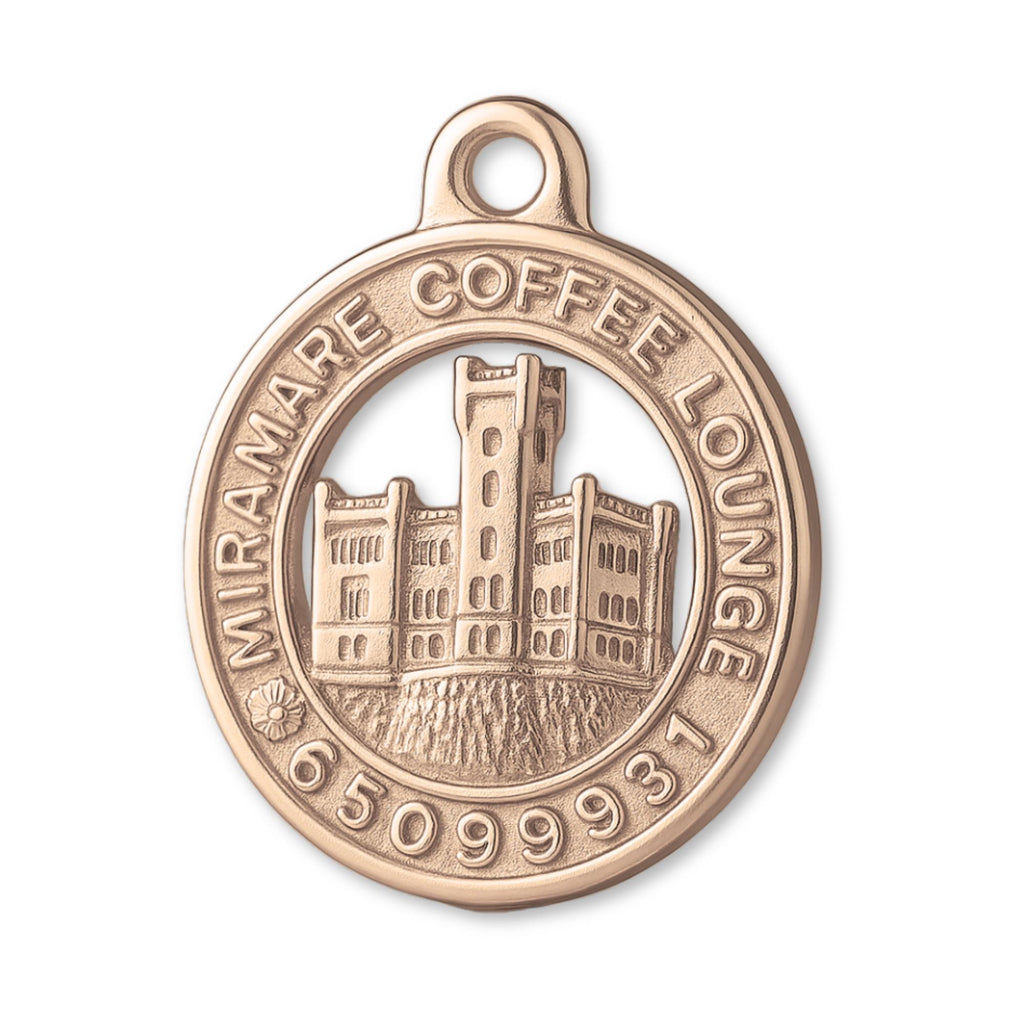 18ct Rose Gold - Miramare Coffee Lounge Charm
