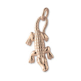 18ct Rose Gold - Swamp Alligator Charm