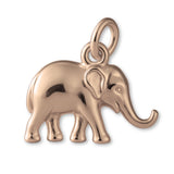 18ct Rose Gold - Asian Elephant Charm