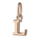 18ct Rose Gold - Petite Letter Charm