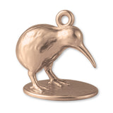 18ct Rose Gold - NZ Kiwi Bird Charm