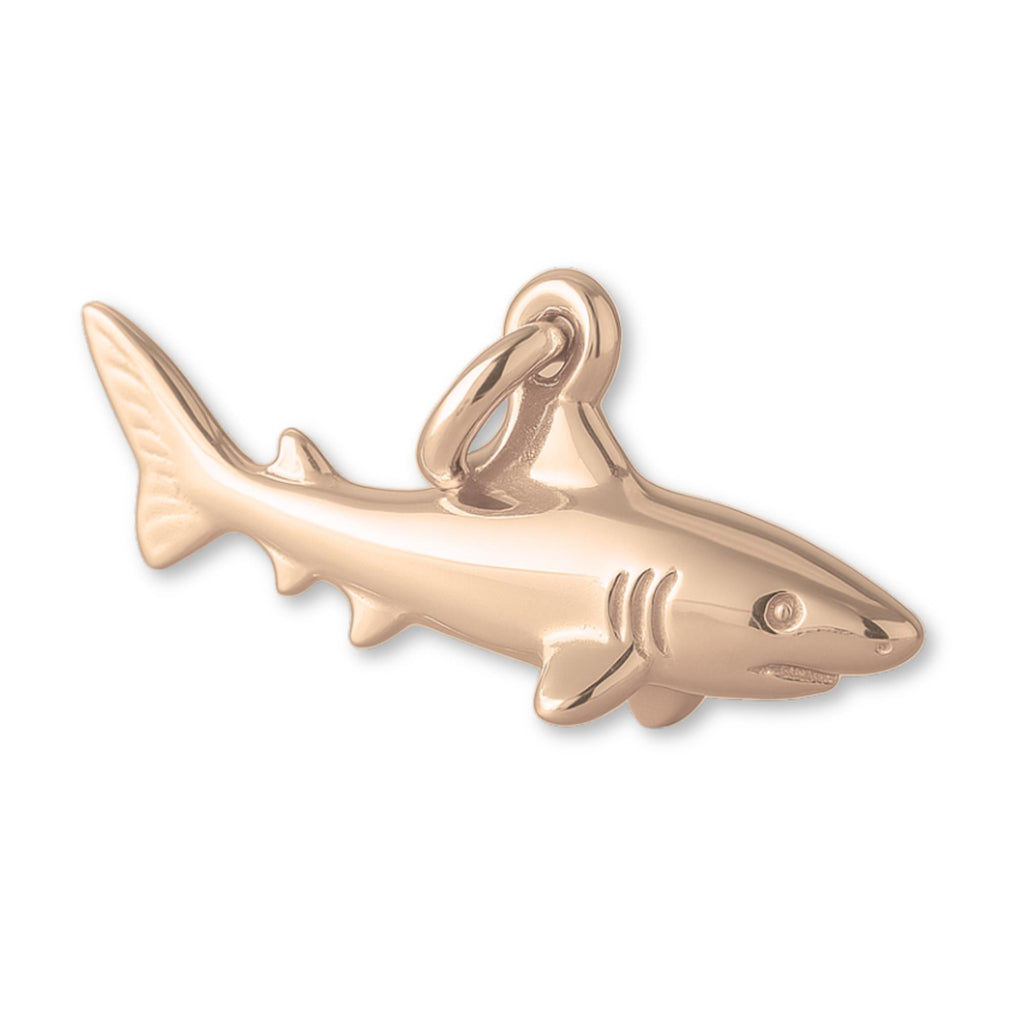 9ct Rose Gold - Tiger Shark Charm