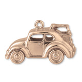18ct Rose Gold - Mini VW Beetle Traveller Car Charm