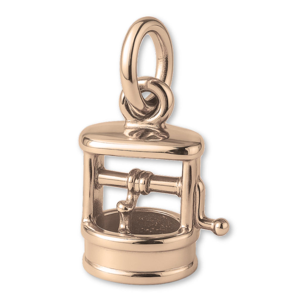9ct Rose Gold - Wishing Well Charm
