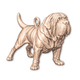 9ct Rose Gold - Mastiff Dog Charm