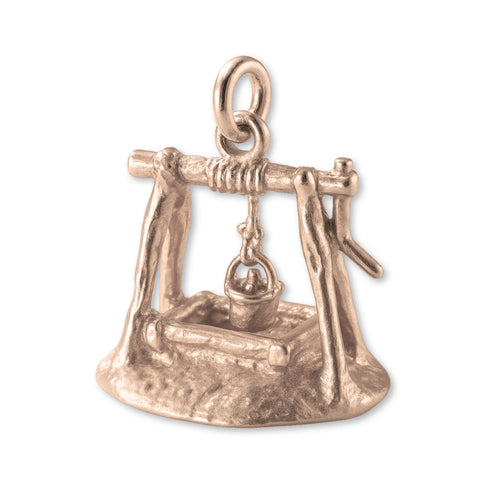 9ct Rose Gold - Mining Pit Charm